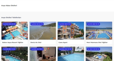Avşa Adası Otelleri, Pansiyonları ve Kiralık evleri