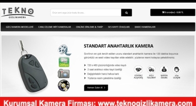 Türkiye'nin En Seçkin Gizli Kamera Firması: TeknoGizliKamera.com