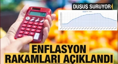 Mayıs ayı enflasyon rakamları açıklandı