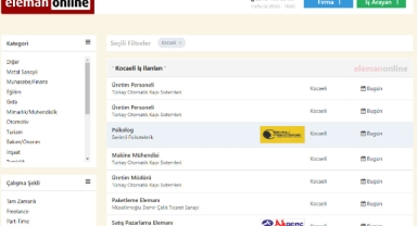 Kocaeli İş İlanları: Yeni Fırsatlar ve ElemanOnline İle İş Bulma Rehberi