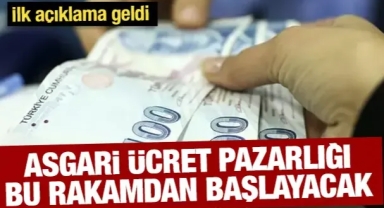 Asgari ücret pazarlığı bu rakamdan başlayacak: Zam maratonu başlıyor
