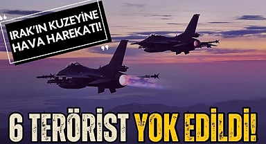 PKK'ya hava harekatı: 6 terörist etkisiz!