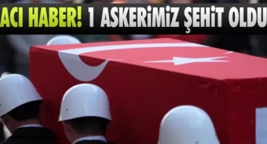 Van'da bir askerimiz şehit oldu
