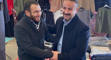 Başkan Adayı Mesut Soyfidan, Çarşamba pazarında
