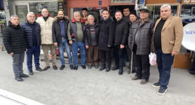 Mesut Başkana İmaret Esnafından Samimi Karşılama