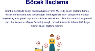 Metkim Böcek İlaçlama: Profesyonel çözümlerle güvenilir hizmet