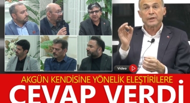 Mevlüt Akgün Gündem Takip Programında Gazetecilerin Soruları Cevapladı