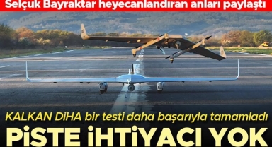 Bayraktar Kalkan DİHA bir testi daha başarıyla tamamladı
