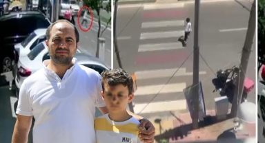 Antalya'da feci kaza! Okula uğurladığı oğlunun kazasını çekti, görüntünün yerini çığlıklar aldı