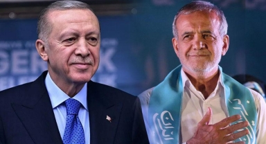 Erdoğan'dan İran'ın yeni Cumhurbaşkanı Pezeşkiyan'a tebrik telefonu