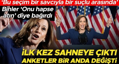 Kamala Harris: Ya bir savcı olan beni ya da bir suçluyu seçeceksiniz!