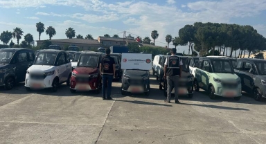 Ticaret Bakanlığı kaçak araçları yakaladı