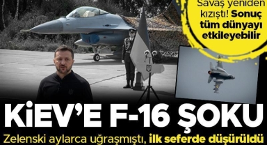Enerji savaşı kızışıyor... Ukrayna'ya F-16 şoku! Pilotların eğitimi tartışma konusu oldu...