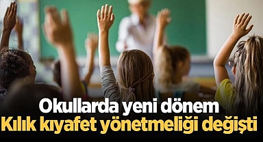 Kıyafet yönetmeliği değişti: Resmi Gazete'de yayımlandı! Okullarda yeni dönem... 