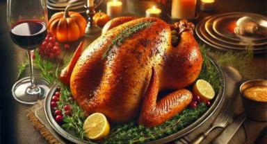 Şükran Günü İçin Otlu Fırın Hindi Tarifi