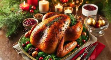 Yılbaşı Akşamı İçin Özel Kızarmış Hindi Tarifi