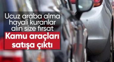 Ucuza Araba Almak İsteyenler! Kamu Araçları Satışa Çıkıyor: Fiyatlar 180 Bin TL'den Başlıyor