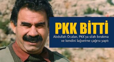 Abdullah Öcalan'dan PKK'ya Mesaj: PKK kendisini feshetmelidir!