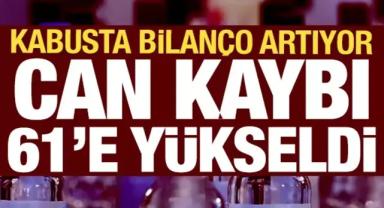 Kabusta bilanço artıyor: 61 kişi hayatını kaybetti