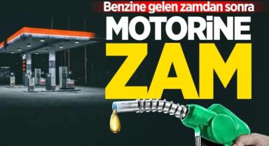 Benzinin ardından motorine de zam geldi