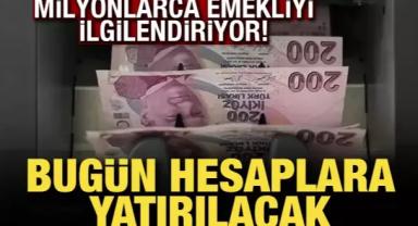 Emeklilere bayram ikramiyeleri fark ödemeleri hesaplara yatmaya başladı