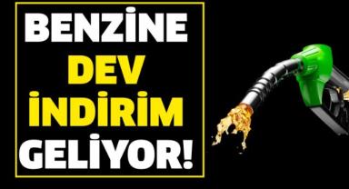 Motorinden sonra benzine de dev indirim