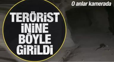 Teröristlerin inine girildi! O anlar kamerada