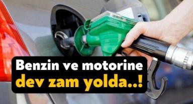 Benzin ve motorine yeni zam geliyor