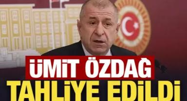 Ümit Özdağ hakkında tahliye edildi!