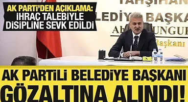 AK Partili Yahşihan Belediye Başkanı gözaltına alındı!