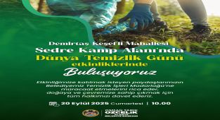 Alanya'da Dünya Temizlik Günü Etkinliği: Sedre Kamp Alanı Buluşması