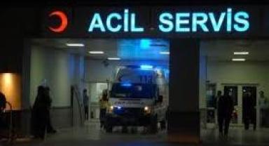 Antalya'da feci kaza! Otomobil bahçeye uçtu