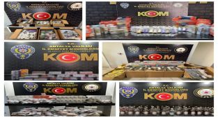 Antalya'da Kapsamlı Kaçakçılık Operasyonu: Çok Sayıda Kaçak Malzeme Ele Geçirildi