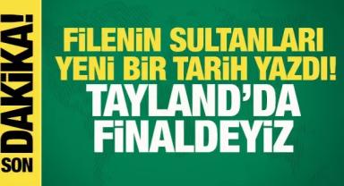 Filenin Sultanları Dünya Şampiyonası'nda yeni bir tarih yazdı! Tayland'da finaldeyiz