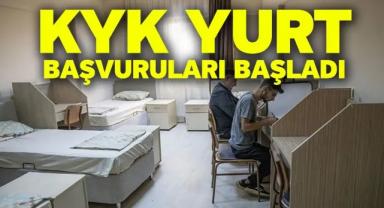 KYK yurt başvuruları başladı