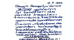 Muhittin Böcek Antalya'da Hemşehrileriyle Buluşacak: 'Kötü Günlerin İyi Tarafları Var'