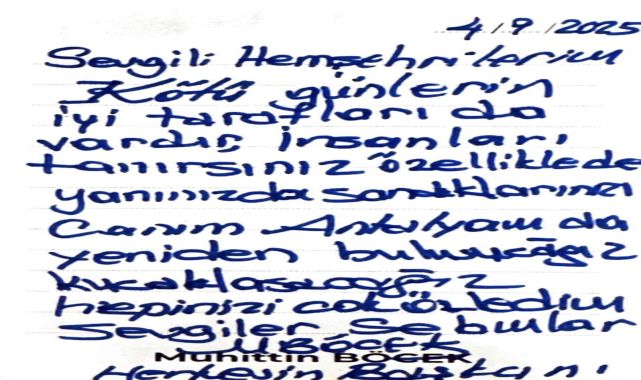 Muhittin Böcek Antalya'ya Dönüşünü Duyurdu: 'Kötü Günlerin İyi Tarafları Var'