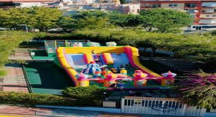 Alanya Belediyesi'nden Çocuklara Müjde: Dev Balon Parkı Yenilendi!