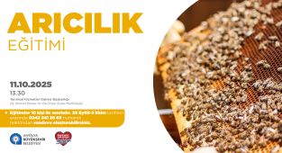Antalya Büyükşehir Belediyesi'nden Arıcılık Eğitimi: Üreticilere Destek Sürüyor
