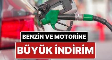 Benzin ve motorine indirim