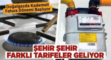 Doğalgaz Faturalarında Kademeli Dönem Başlıyor