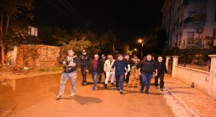 Antalya Emniyet Müdürü Sahada Personeli Denetledi