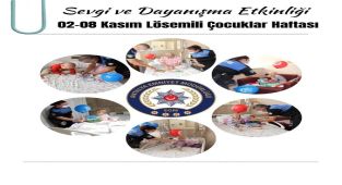 Antalya Emniyeti Lösemili Çocukları Unutmadı: Umut Oldular