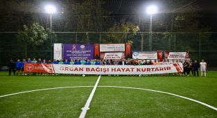 Antalya Sağlık Müdürlüğü Futbol Turnuvası Organ Bağışı Vurgusuyla Başladı