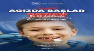 Antalya'da Diş Travmalarında İlk 60 Dakika Hayati Önem Taşıyor