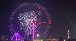 Antalya'da Dönme Dolapta Ağız ve Diş Sağlığı Vurgusu Yapıldı