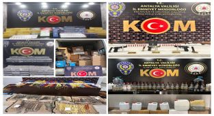 Antalya'da Son Bir Haftada Kaçakçılık ve Organize Suçlara Darbe