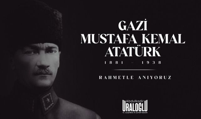 Atatürk, Ebediyete İrtihalinin 87. Yılında Saygıyla Anıldı
