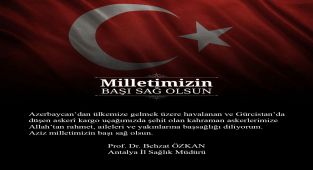 Azerbaycan'dan Gelen Askerî Uçak Düştü: Şehitlere Vefa