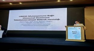 Böbrek Hastalıkları Kongresinde Otozomal Dominant Tübülointerstisyel Araştırması Sunuldu